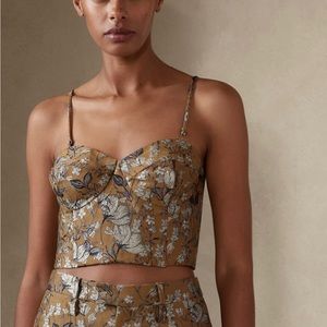 Banana Republic CORA BROCADE BUSTIER, size 14